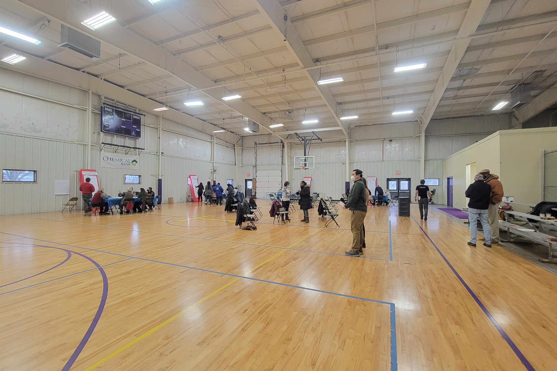 construction-update-gym Demolition Begins