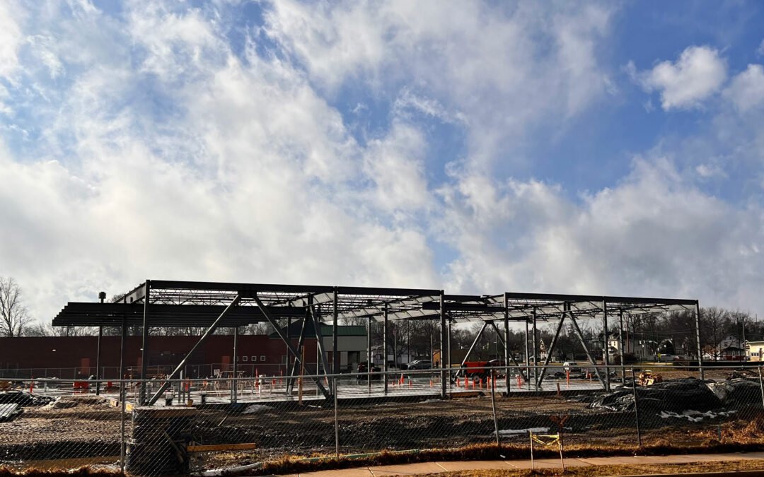 Building Update: Steel is Going Up!